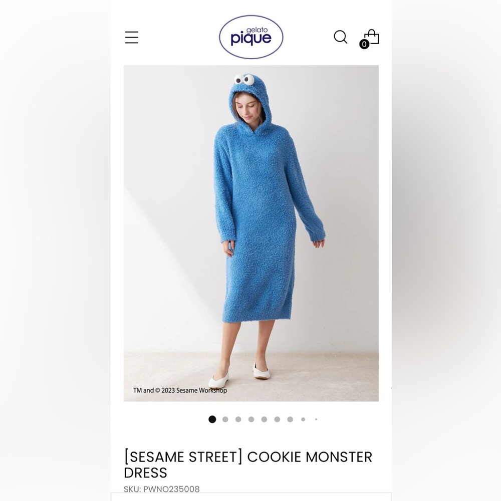 ISO Cookie Monster Gelato Pique Dress